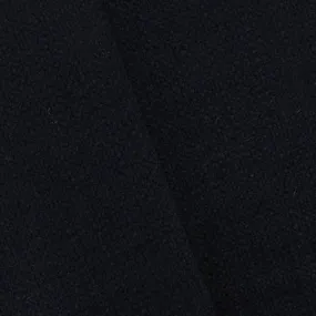 2 YD PC-Deep Navy Textured Dobby Wool Blend Jacketing Fabric