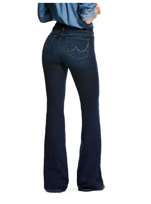 ARIAT WOMEN'S ULTRA STRETCH PERFECT RISE KATIE FLARE JEAN- 10027692