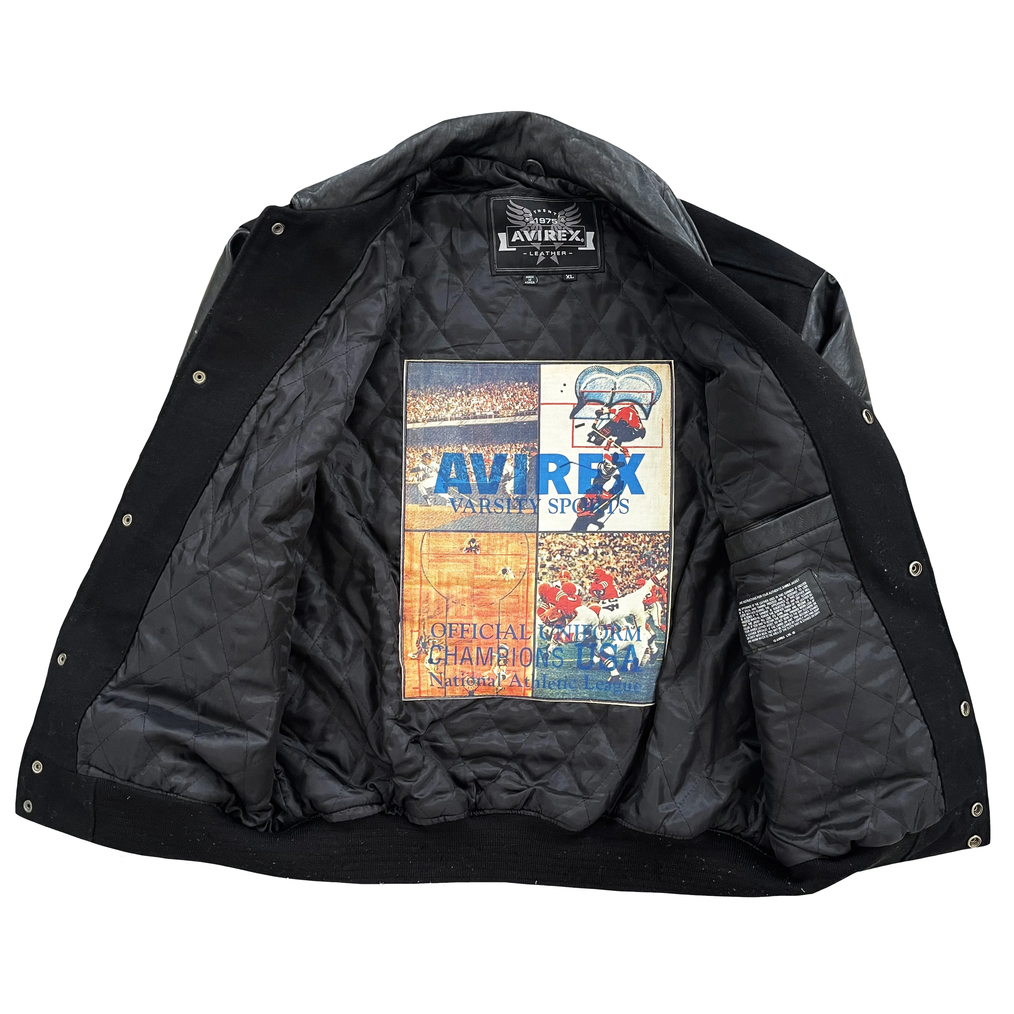 Avirex Wool Varsity Jacket - XL