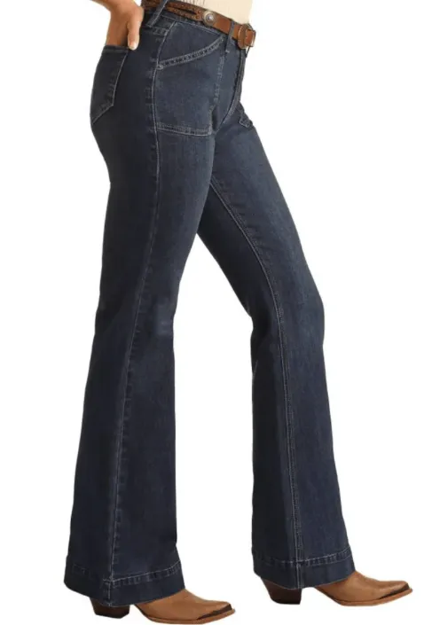 BW5HD03994- Rock And Roll Denim women's Jeans