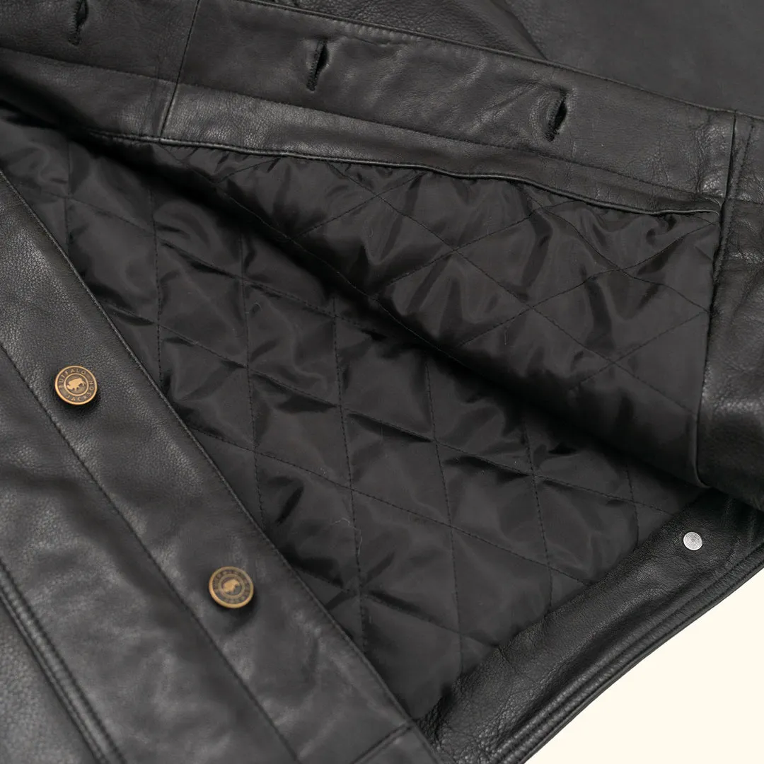 Driggs Leather Jacket | Black