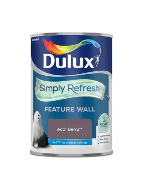 Dulux Refresh Feature Wall Acai Berry 1.25L