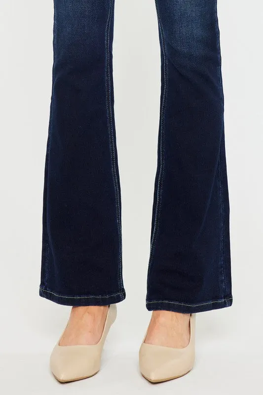 Elevated Essence High-Waisted Skinny Bootcut Jeans