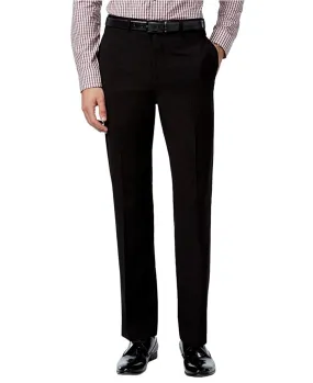 Giorgio Fiorelli Men's Modern Fit Flat Front Solid Dress Pants