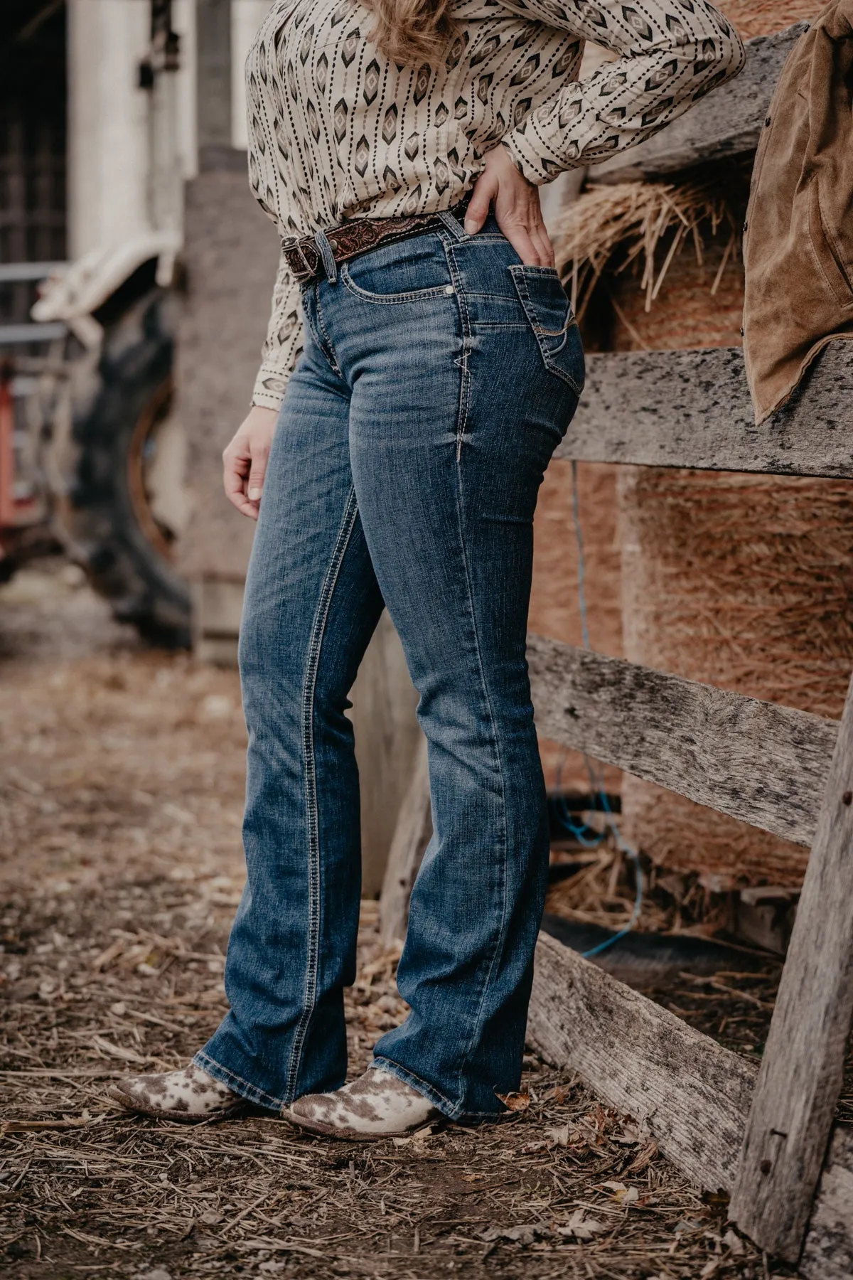 'Indiana' Perfect Rise Bootcut Jean by Ariat (Sizes 24 - 22W)