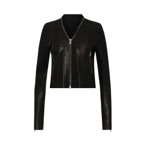 Klaus Leather Jacket in Black