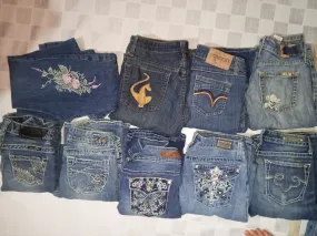 S.no 84Y2k jeans bootcut 10 pcs