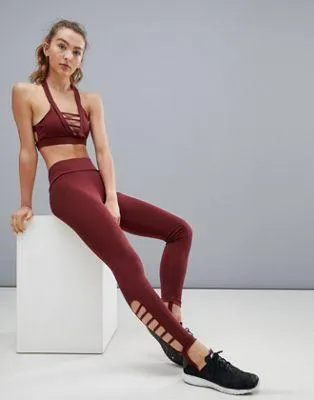 South Beach Cut Out Stirrup Legging