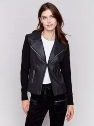 VINTAGE FAUX LEATHER JACKET